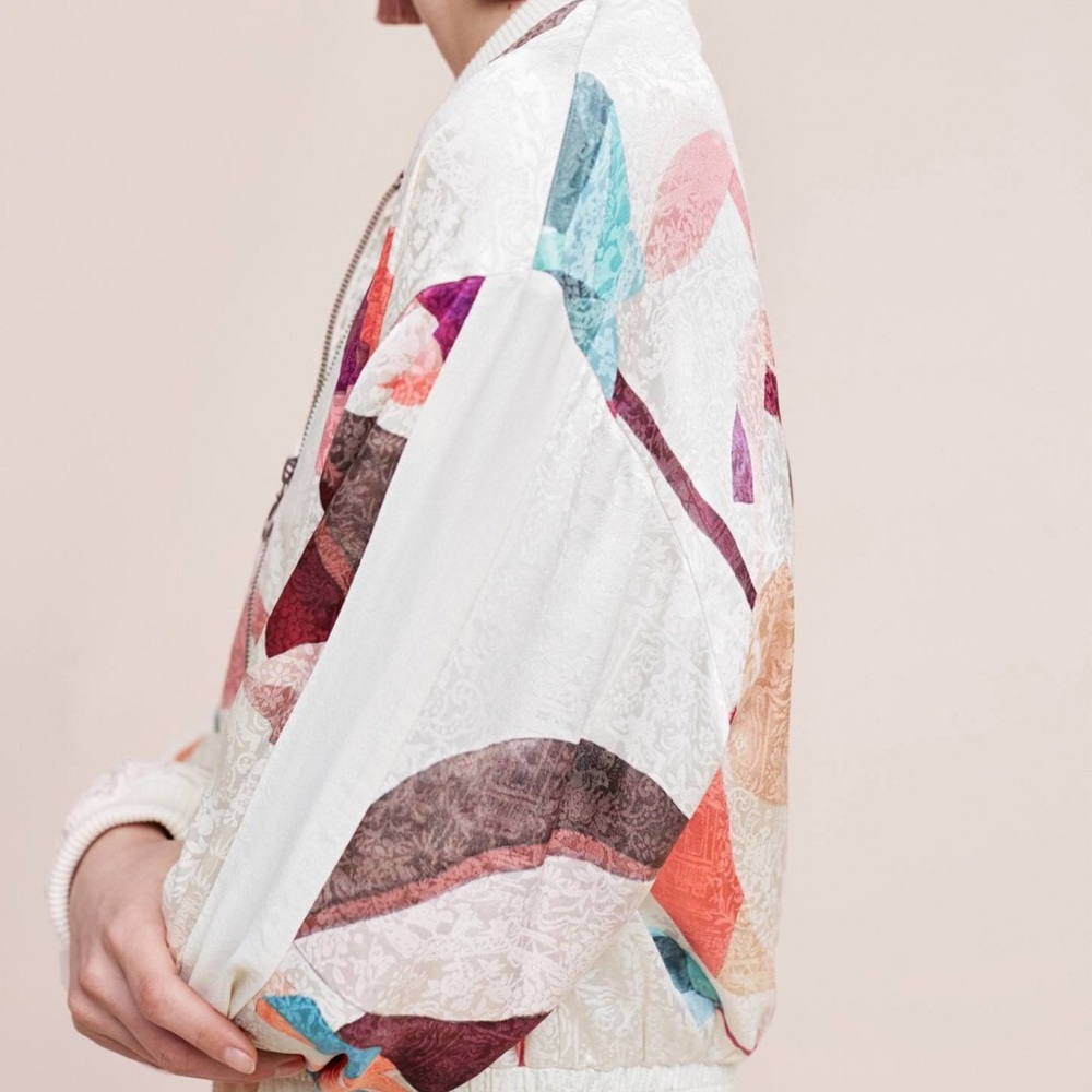 Anteopologie light weight geo art bomber - Picture 3 of 6